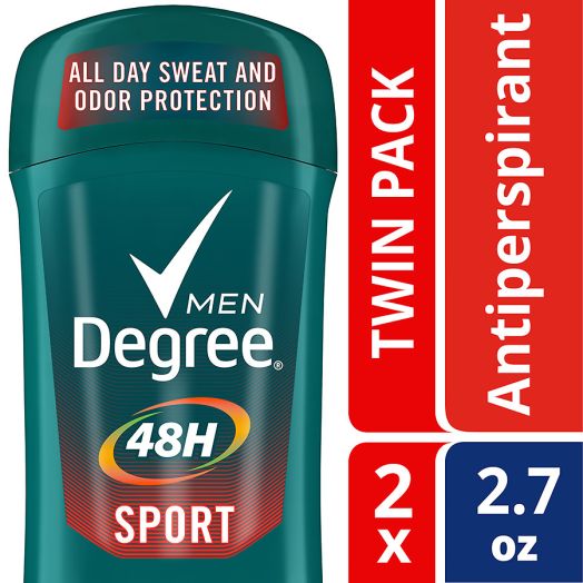 Degree Men Dry Protection Antiperspirant Sport, Twin Pack