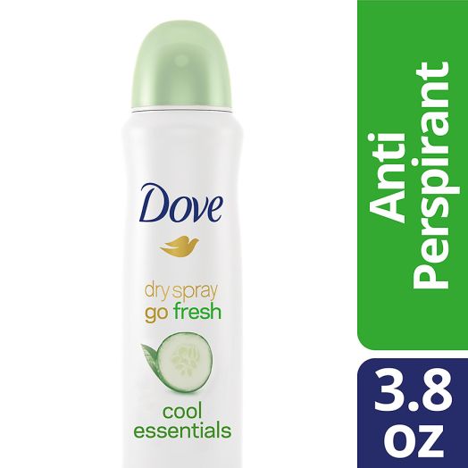 Dove Dry Spray Antiperspirant Deodorant Cool Essentials