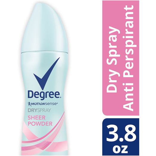Degree Women Antiperspirant Deodorant Dry Spray Sheer Powder