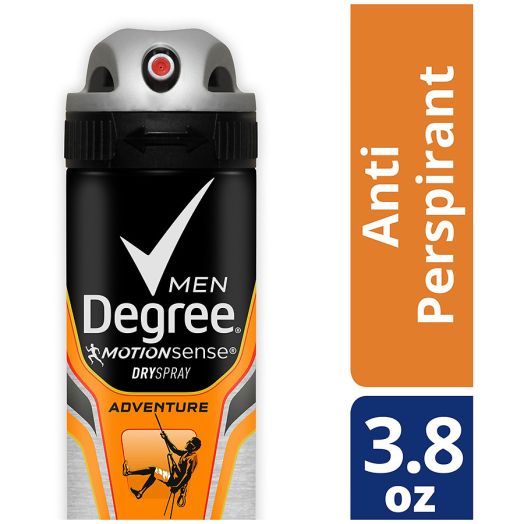Degree Men MotionSense Antiperspirant Deodorant Dry Spray Adventure