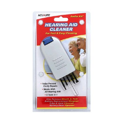 Acu-Life Audio Kit Hearing Aid Cleaner