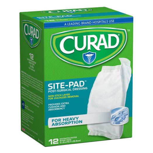 Curad SitePad Surgical Dressings 5 in x 9 in