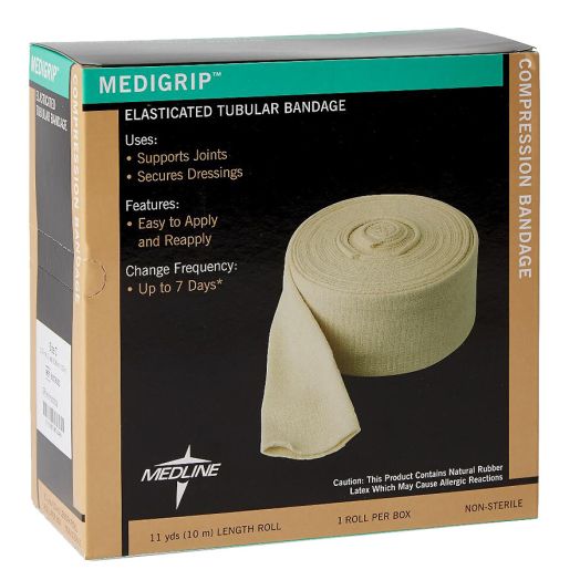 Medline Medigrip Elasticated Tubular Support Bandage 2.5 in