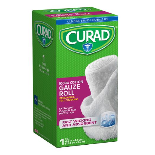 Curad Bandage Roll 4.5 in