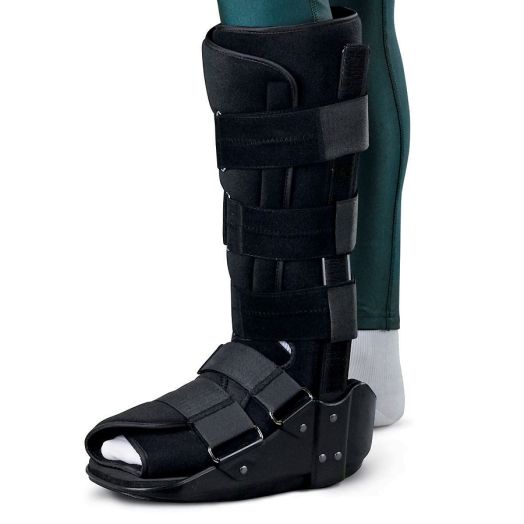 Curad Short Leg Walker-Low Profile Small Black