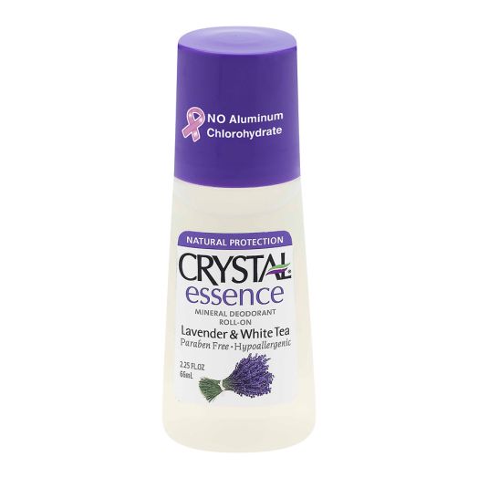 Crystal Essence Mineral Essence Mineral Deodorant Roll-On Lavender