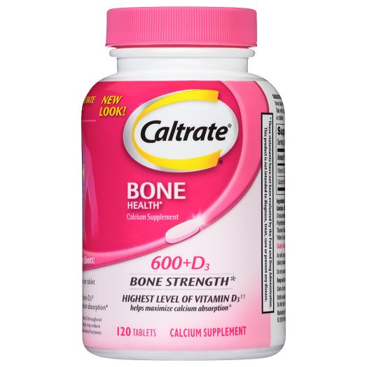 Caltrate 600+D Calcium Supplement Tablets