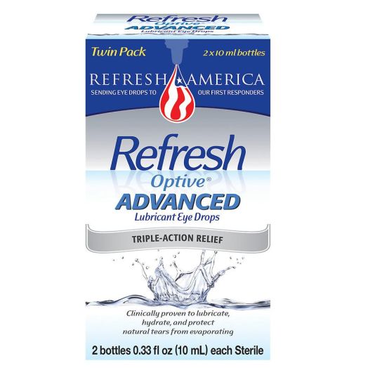 Refresh Optive Advanced Lubricant Eye Drops
