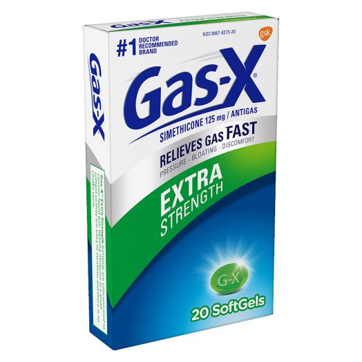 Gas-X Antigas Softgels Extra Strength