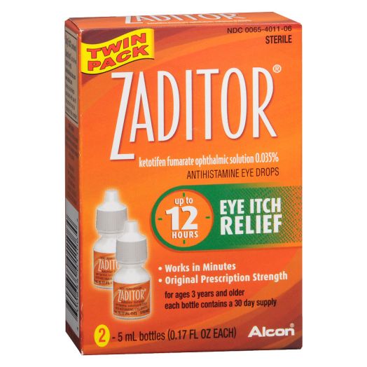Zaditor Antihistamine Eye Drops