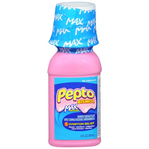 Pepto-Bismol Upset Stomach Reliever/Antidiarrheal Liquid