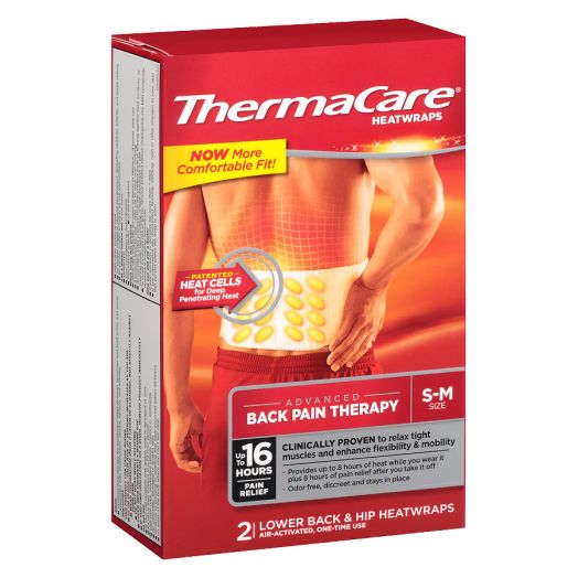 ThermaCare Heatwraps Advanced Back Pain Therapy, Lower Back S/M