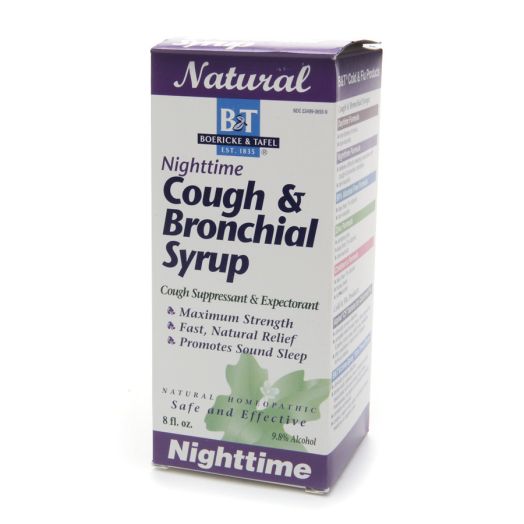 Boericke & Tafel Cough & Bronchial Syrup, Nighttime