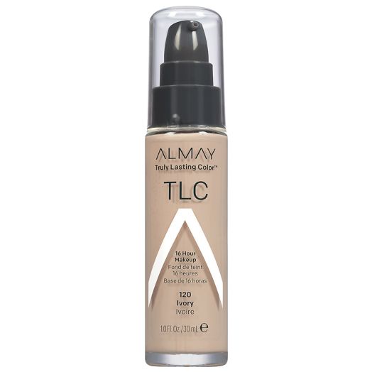 Almay TLC Truly Lasting Color 16 Hour Liquid Makeup SPF 15,Ivory 01 120