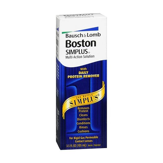 Boston Simplus Multi-Action Solution for Rigid Gas Permeable Contact Lenses
