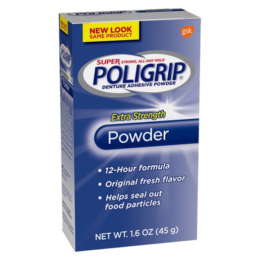 PoliGrip Denture Adhesive Powder