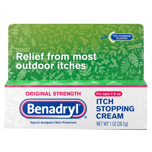 Benadryl Itch Stopping Gel, Original Strength