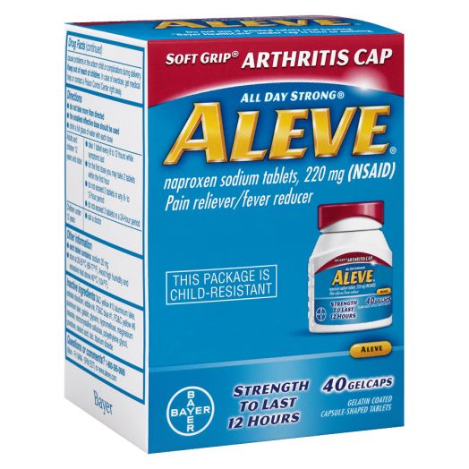 Aleve Pain Reliever/Fever Reducer Gelcaps