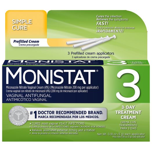 Monistat 3 Vaginal Antifungal