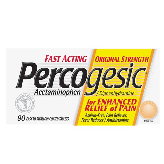 Percogesic Pain Reliever/Fever Reducer Tablets
