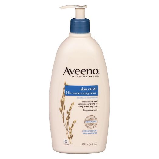 Aveeno Active Naturals Skin Relief 24 Hour Moisturizing Lotion Fragrance Free