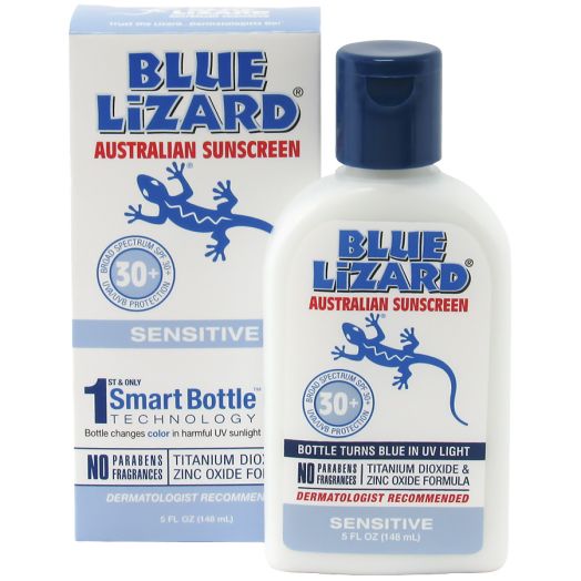 Blue Lizard Australian Sunscreen, Sensitive, SPF 30+