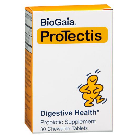 BioGaia Probiotic Supplement Chewable Tablets Lemon-Lime