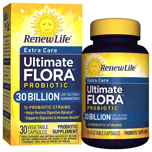 ReNew Life Ultimate Flora Extra Care Probiotic Veggie Capsules
