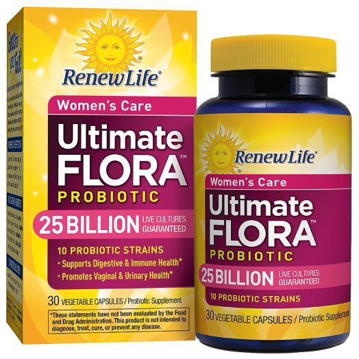ReNew Life Ultimate Flora Women's Care Probiotic Veggie Capsules