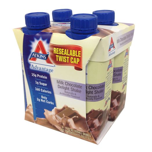 Atkins Advantage Shakes Milk Chocolate Delight