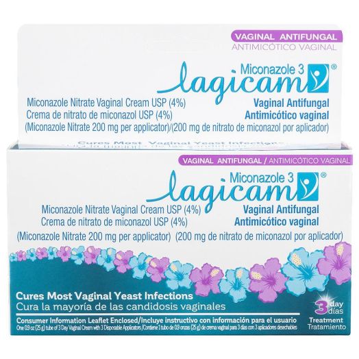 Lagicam Antifungal Miconazole Nitrate 3 Day Vaginal Cream