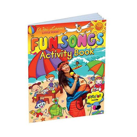 Wai Lana Little Yogis Fun Songs Activity Book