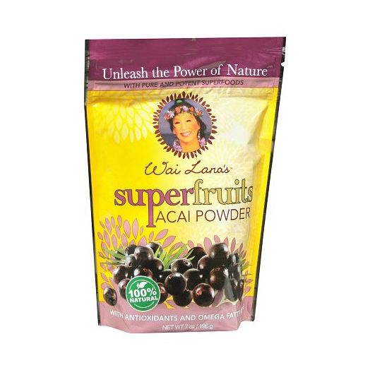 Wai Lana Super Fruits Powder Dietary Supplement Acai