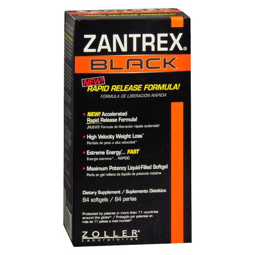 Zantrex Black Rapid Release Liquid Gels