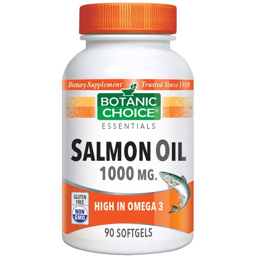 Botanic Choice Salmon Oil 1000 mg Dietary Supplement Softgels