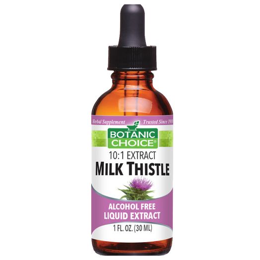 Botanic Choice Milk Thistle Herbal Supplement Liquid