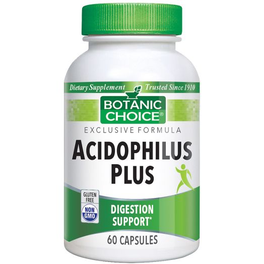 Botanic Choice Acidophilus Plus Dietary Supplement Capsules
