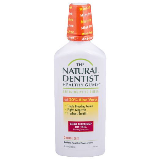 The Natural Dentist Healthy Gums Daily Oral Rinse Orange Zest, Orange Zest | The Natural Dentist