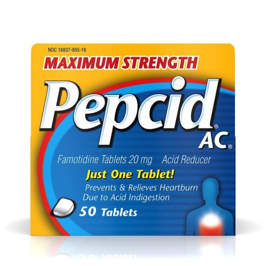 Pepcid AC Acid Reducer Tablets Maximum Strength