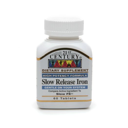 21st Century Slow Release Iron, Tablets