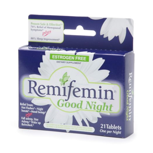 Enzymatic Therapy Remifemin Good Night, Estrogen Free, Tablets