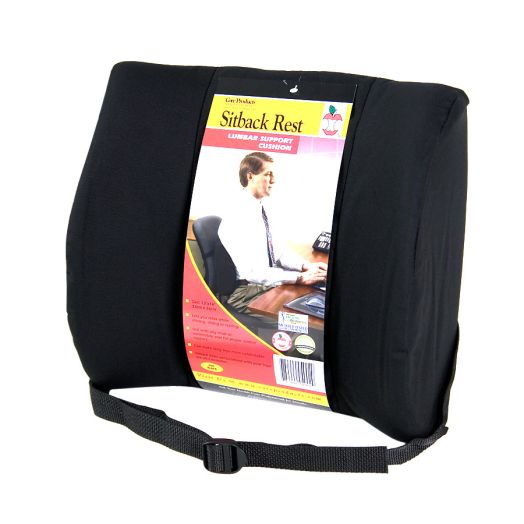 Core Standard Sitback Rest Lumbar Support Black