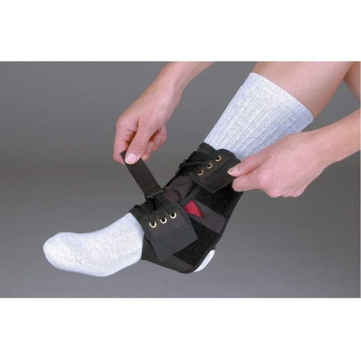 Power Wrap Ankle Brace Black