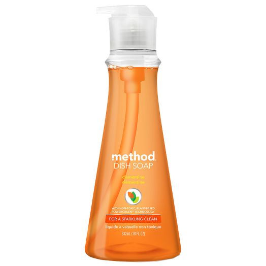 Method Dish Soap Pump Clementine