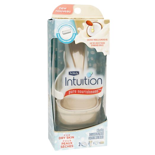 Schick Intuition Pure Nourishment with Coconut Milk & Almond Oil Razor