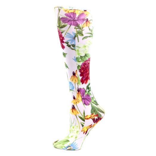 Celeste Stein Bellagio 8-15 mmhg Compression Sock White