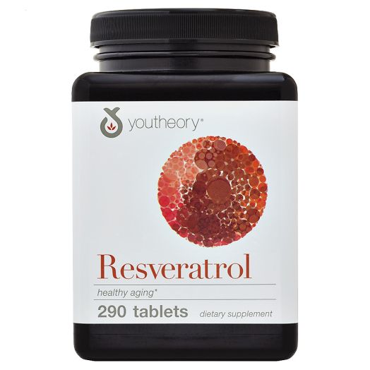 Youtheory Resveratrol Anti-Aging Benefits Tablets