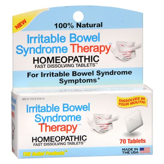 The Relief Products Irritable Bowel Syndrome Therapy Homeopathic Fast Dissolving Tablets