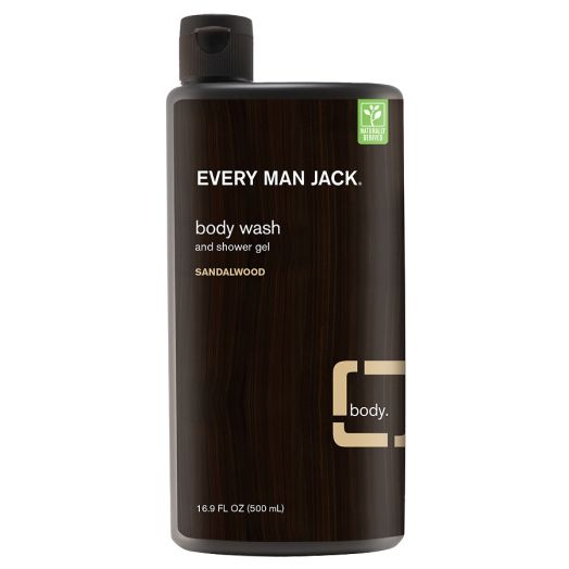 Every Man Jack Body Wash and Shower Gel Sandalwood
