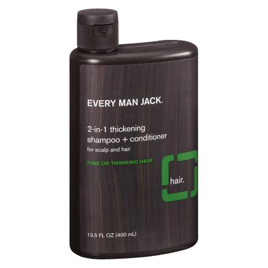 Every Man Jack 2-in-1 Thickening Shampoo + Conditioner for Scalp and Hair Tea Tree (Packaging May Vary)